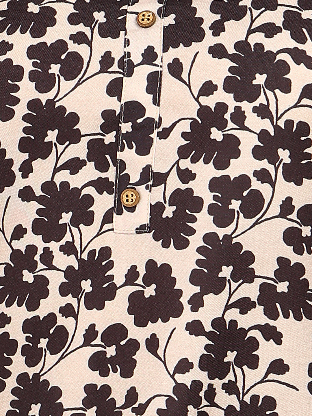 Indigo Blue Solid Cotton Blend short Straight Kurta