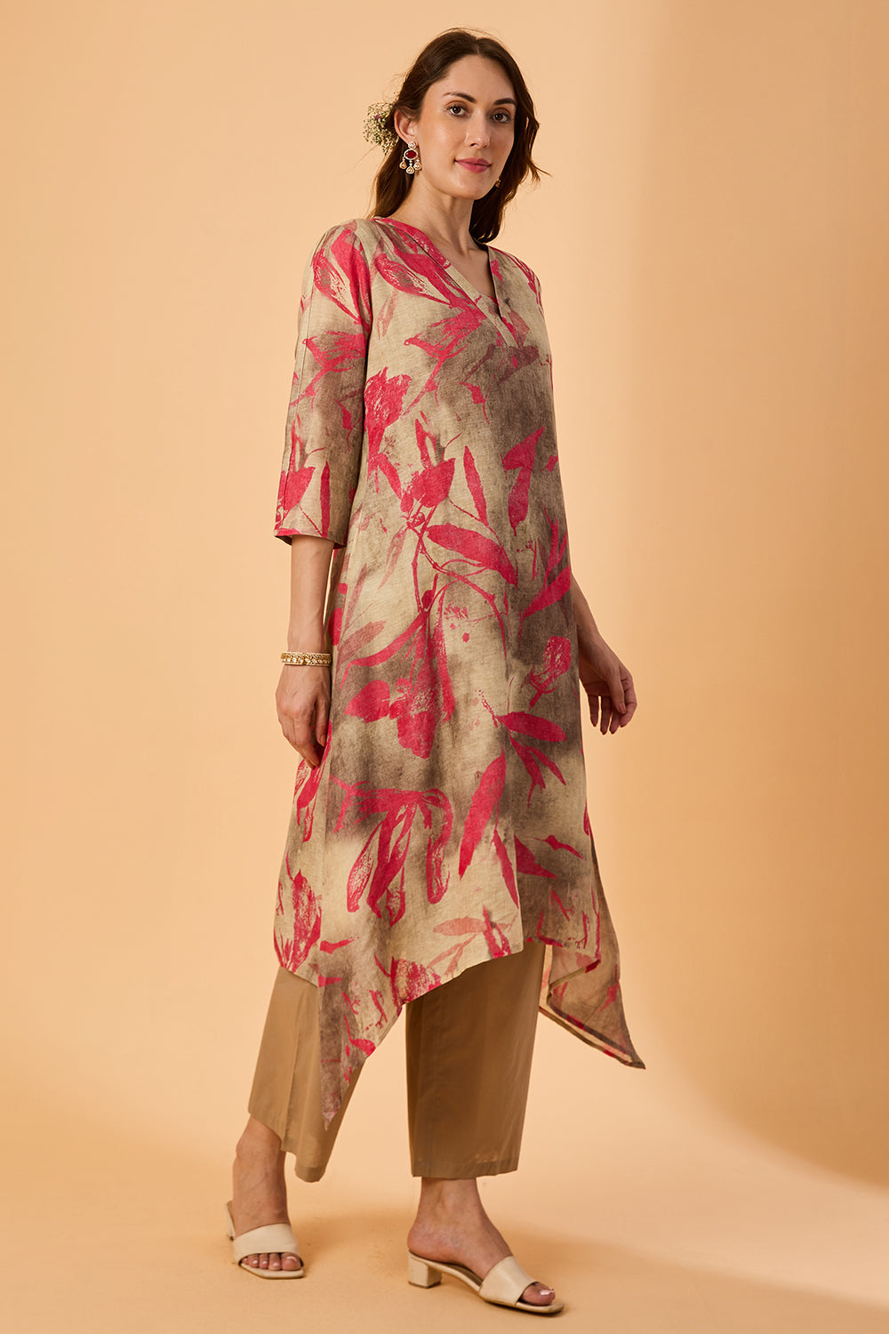 dhartii Multicolor Abstract Aura Multicolor Co-Ord Set