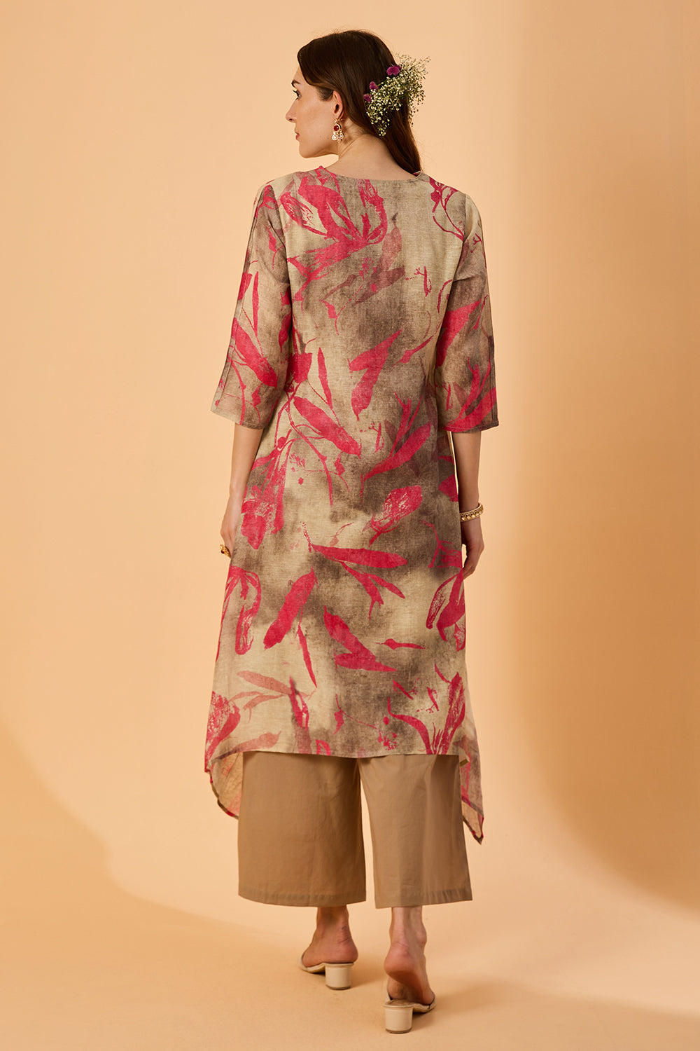 dhartii Multicolor Abstract Aura Multicolor Co-Ord Set