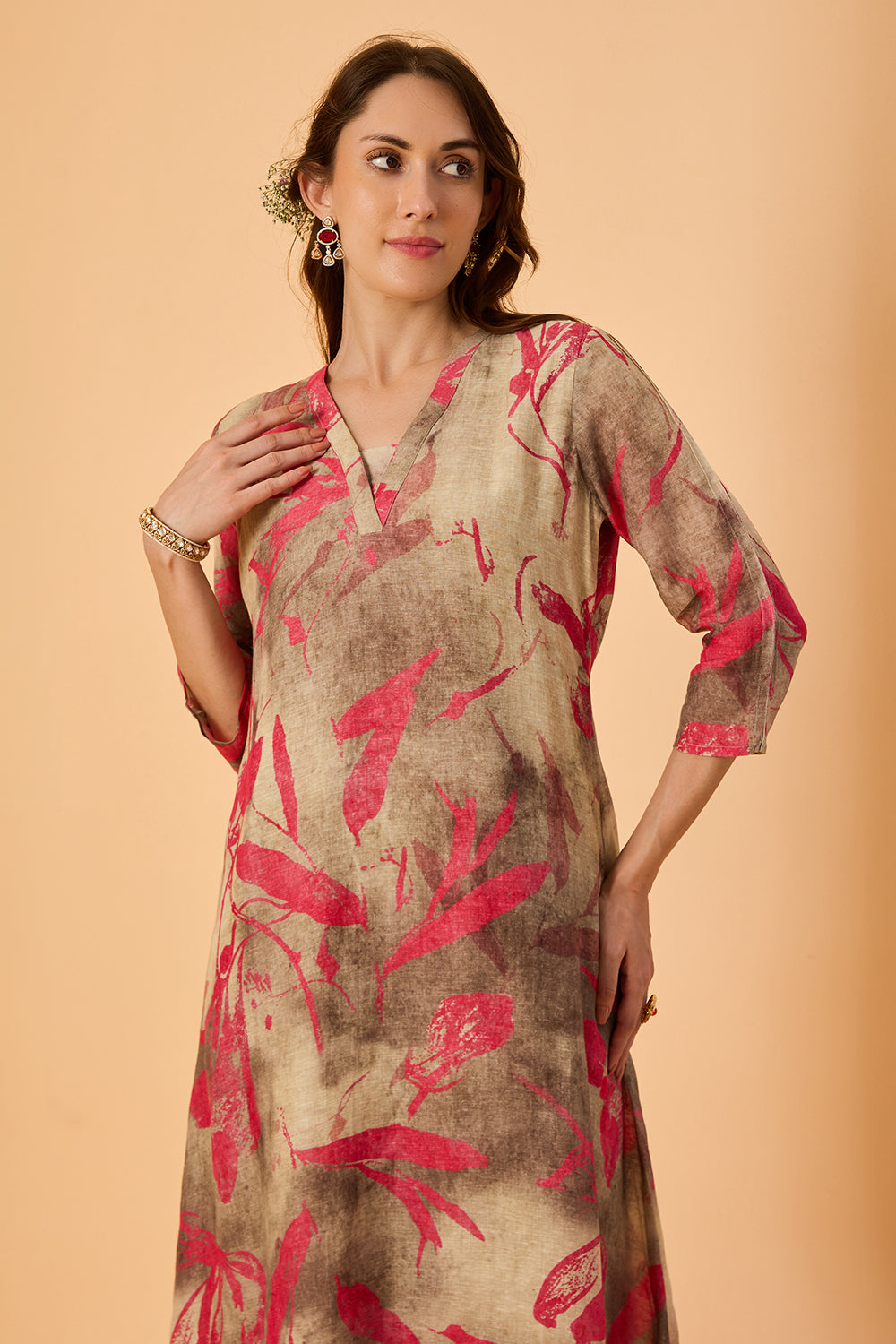dhartii Multicolor Abstract Aura Multicolor Co-Ord Set