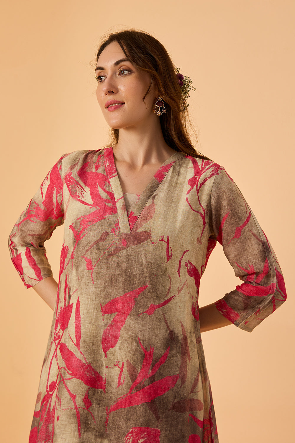dhartii Multicolor Abstract Aura Multicolor Co-Ord Set