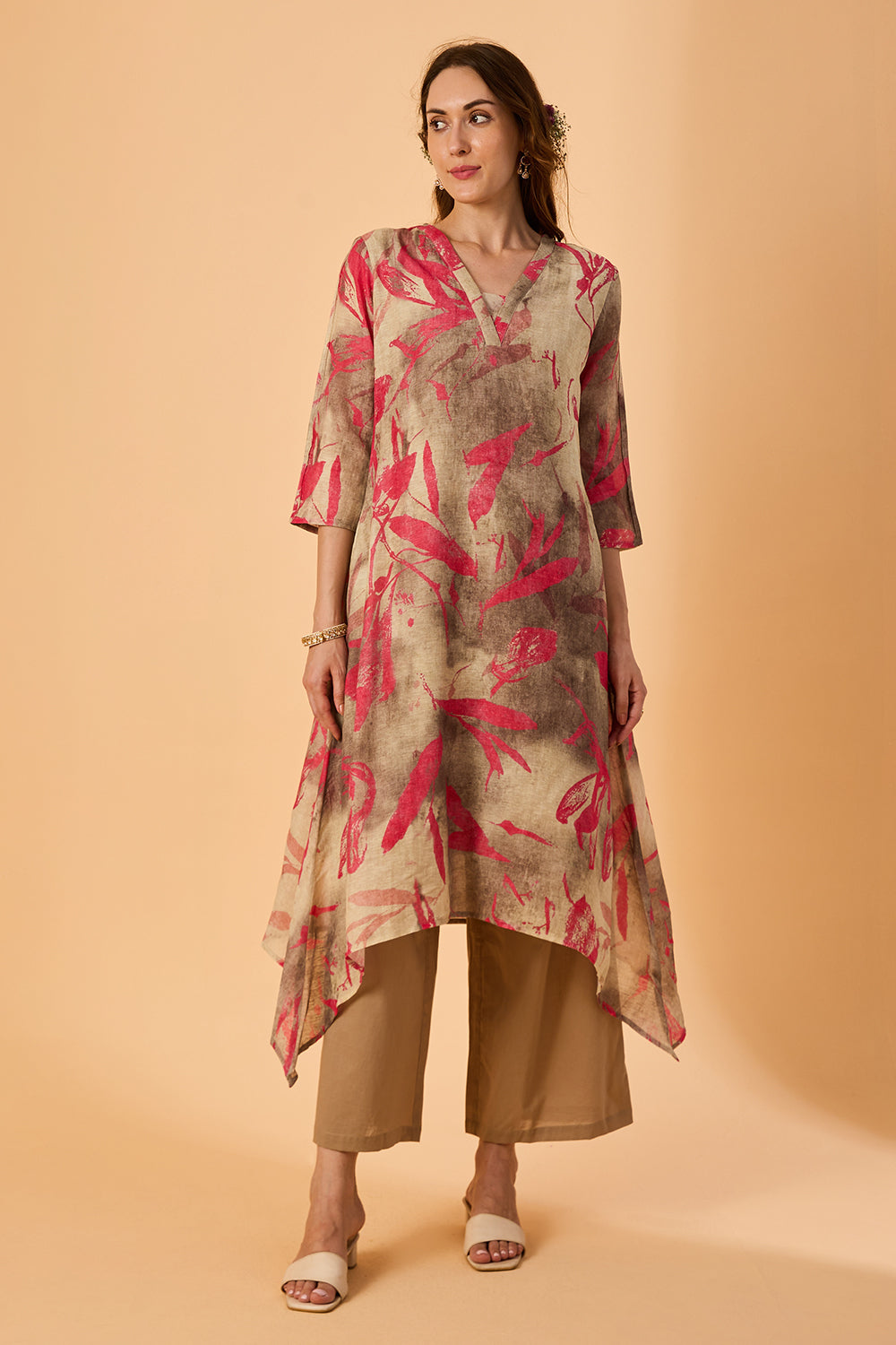 dhartii  Multicolor Abstract Aura Multicolor Co-Ord Set